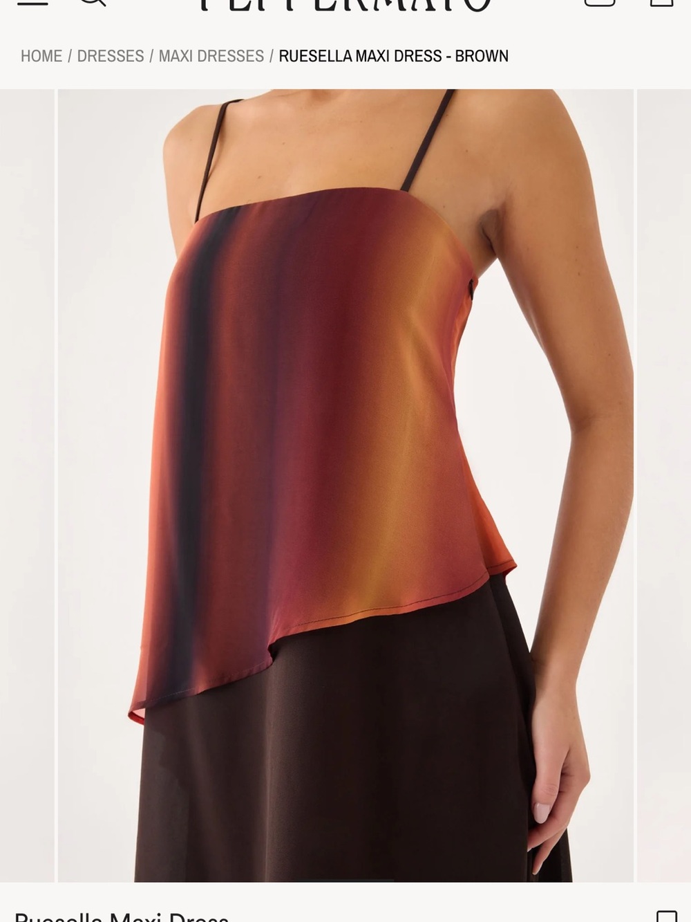 Peppermayo Ruesella Maxi Dress - BNWT - Picture 4 of 9